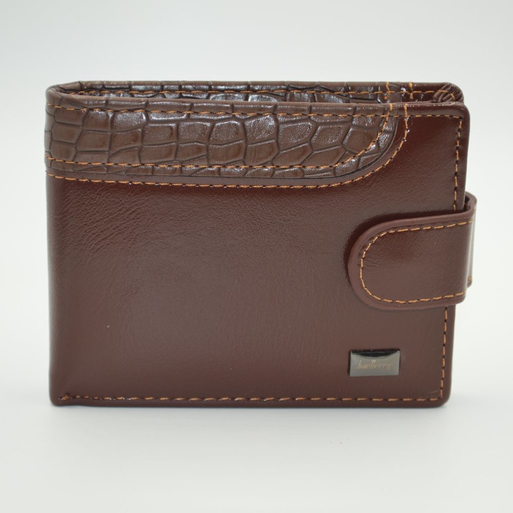 Men's Patchwork Leather Wallet